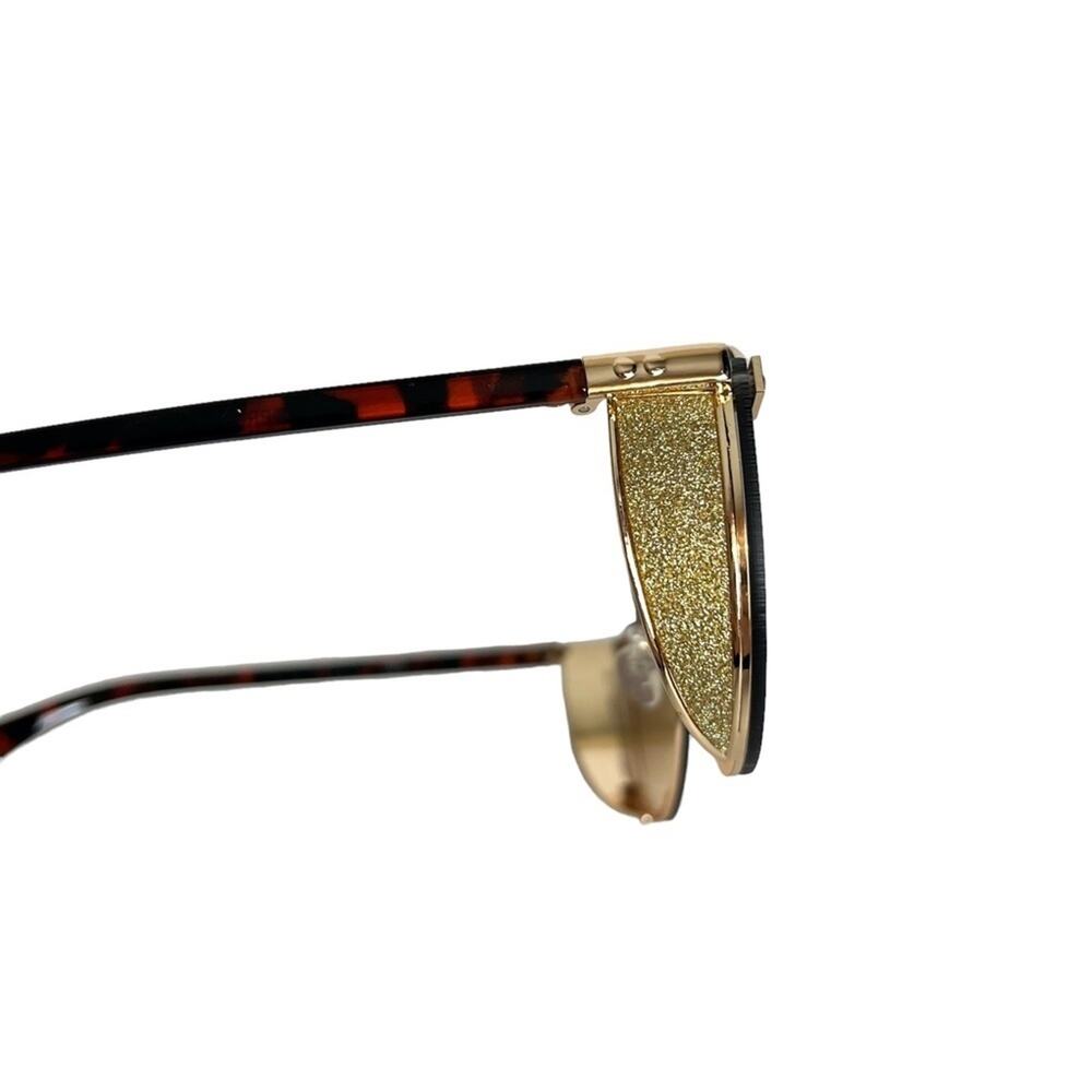 SUNGLASSES Fashion Gold & Brown Shades Sun Glasses Summer Beach Vacation - Picture 4 of 16